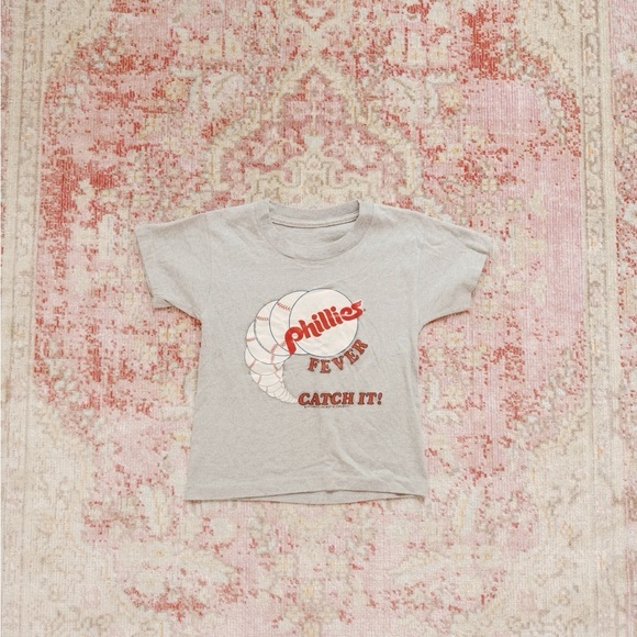 Vintage Boys Short Sleeve BaseBall T-Shirt - Picture 1 of 2
